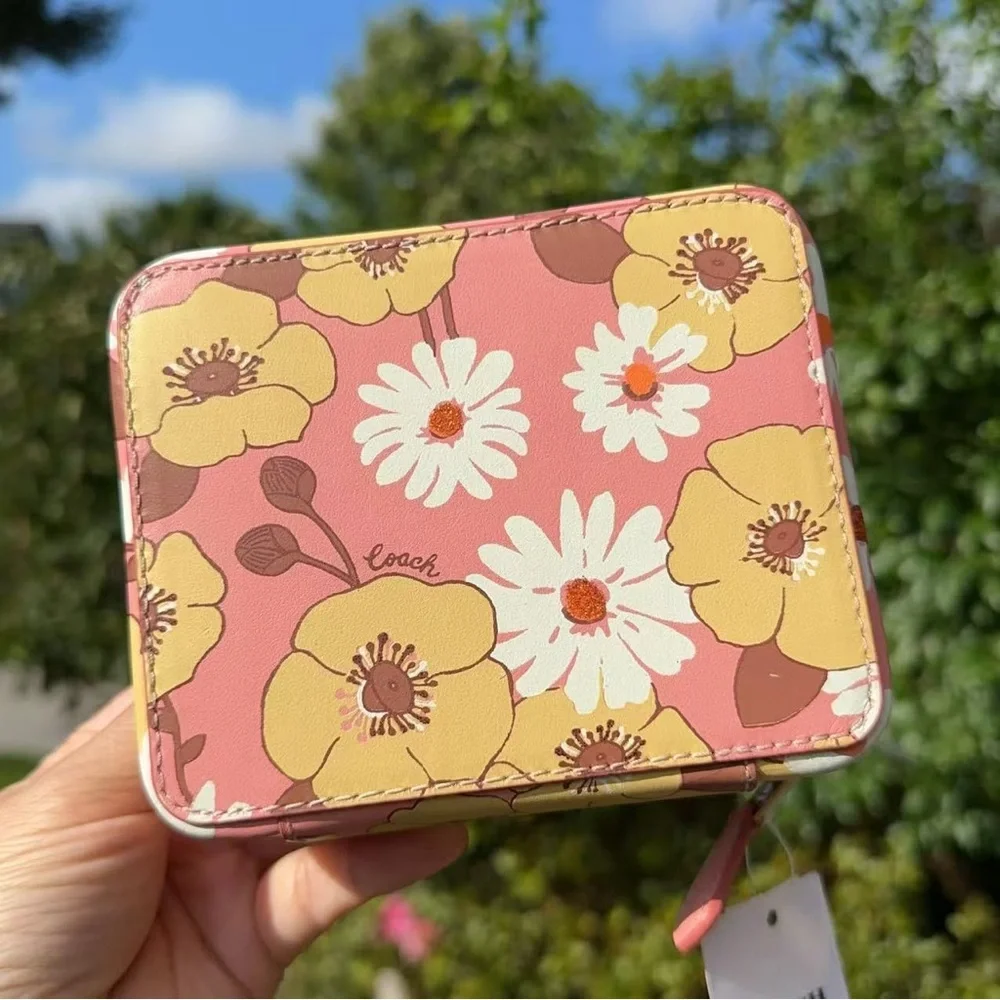 NWT COACH Jewelry Box With Floral Print C9657G_3